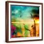 Brown Frame