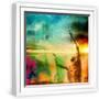 White Frame