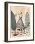 Trying on a Hat 1916-null-Framed Art Print