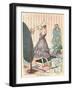 Trying on a Hat 1916-null-Framed Art Print