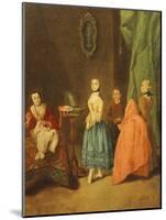 Trying on Dress-Pietro Longhi-Mounted Giclee Print