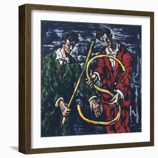 Trying to Make a Dollar, 1993-Adrian Wiszniewski-Framed Giclee Print