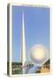 Trylon and Perisphere, New York World's Fair, 1939-null-Stretched Canvas