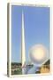 Trylon and Perisphere, New York World's Fair, 1939-null-Stretched Canvas