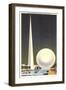 Trylon and Perisphere, New York World's Fair, 1939-null-Framed Art Print