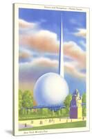 Trylon and Perisphere, New York World's Fair, 1939-null-Stretched Canvas