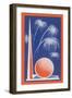 Trylon and Perisphere, New York World's Fair-null-Framed Art Print