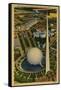 Trylon and Perisphere, New York World's Fair-null-Framed Stretched Canvas