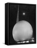 Trylon and Perisphere, the New York World's Fair's Focal Point, Flushing Meadows, New York-David Scherman-Framed Stretched Canvas