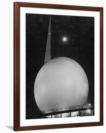 Trylon and Perisphere, the New York World's Fair's Focal Point, Flushing Meadows, New York-David Scherman-Framed Photographic Print