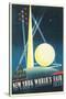 Trylon and Perisphere, World's Fair-null-Stretched Canvas
