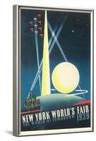 Trylon and Perisphere, World's Fair-null-Framed Art Print