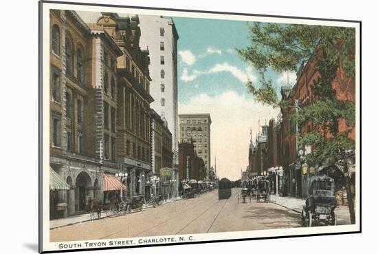 Tryon Street, Charlotte, North Carolina-null-Mounted Art Print