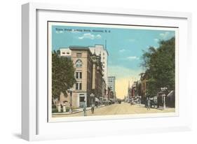 Tryon Street, Charlotte, North Carolina-null-Framed Art Print