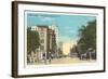 Tryon Street, Charlotte, North Carolina-null-Framed Art Print