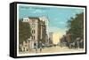 Tryon Street, Charlotte, North Carolina-null-Framed Stretched Canvas