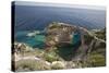 Trypitos Arch on west coast, Paxos, Ionian Islands, Greek Islands, Greece, Europe-Stuart Black-Stretched Canvas