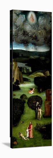 Tryptic of the Last Judgement: Left Panel Representing Adam and Eve in Paradise (The Creation of Ev-Hieronymus Bosch-Stretched Canvas