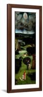 Tryptic of the Last Judgement: Left Panel Representing Adam and Eve in Paradise (The Creation of Ev-Hieronymus Bosch-Framed Premium Giclee Print