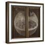 Tryptich of "The Garden of Earthly Delights" - the Creation of the World-Giusto De' Menabuoi-Framed Giclee Print