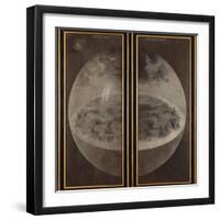 Tryptich of "The Garden of Earthly Delights" - the Creation of the World-Giusto De' Menabuoi-Framed Premium Giclee Print