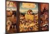 Tryptych of Hay, (Full open view)-Hieronymus Bosch-Mounted Art Print