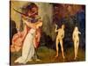 Tryptych of Hay, The Original Sin-Hieronymus Bosch-Stretched Canvas