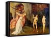 Tryptych of Hay, The Original Sin-Hieronymus Bosch-Framed Stretched Canvas