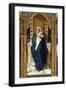 Tryptych of Madonna of Roses-Domenico Morelli-Framed Giclee Print
