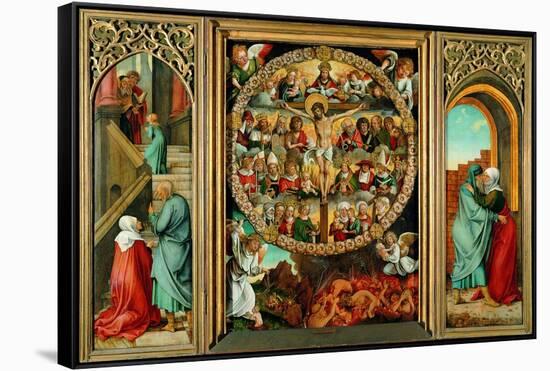 Tryptych of the Rosary-Giacomo Ceruti-Framed Stretched Canvas