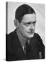 TS Eliot, American-born British poet dramatist and critic, c1950s.Artist: Man Ray-Man Ray-Stretched Canvas