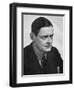 TS Eliot, American-born British poet dramatist and critic, c1950s.Artist: Man Ray-Man Ray-Framed Photographic Print