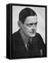 TS Eliot, American-born British poet dramatist and critic, c1950s.Artist: Man Ray-Man Ray-Framed Stretched Canvas