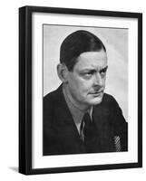 TS Eliot, American-born British poet dramatist and critic, c1950s.Artist: Man Ray-Man Ray-Framed Photographic Print