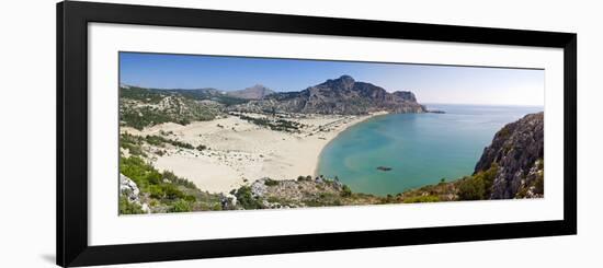 Tsampika Beach, Rhodes, Greece-Doug Pearson-Framed Photographic Print