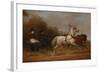 Tsar Alexander I Driving a Droschki-Alexander Ivanovich Sauerweid-Framed Giclee Print