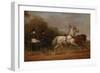 Tsar Alexander I Driving a Droschki-Alexander Ivanovich Sauerweid-Framed Giclee Print