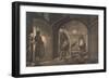 Tsar Alexander I of Russia on the Grave of Frederick II-null-Framed Giclee Print