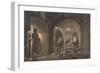 Tsar Alexander I of Russia on the Grave of Frederick II-null-Framed Giclee Print