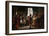 Tsar Alexander I Presenting the Kalmyks, Cossacks and Bashkirs of Russian Army to Napoleon I-Pierre-nolasque Bergeret-Framed Giclee Print