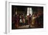 Tsar Alexander I Presenting the Kalmyks, Cossacks and Bashkirs of Russian Army to Napoleon I-Pierre-nolasque Bergeret-Framed Giclee Print