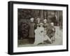 Tsar Alexander III Surrounded by His Family at Livadia, 1893-null-Framed Giclee Print