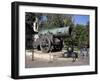 Tsar Cannon, Cast in 1586, Wtih 890Mm Bore, Kremlin, Moscow, Russia-Tony Waltham-Framed Photographic Print