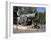 Tsar Cannon, Cast in 1586, Wtih 890Mm Bore, Kremlin, Moscow, Russia-Tony Waltham-Framed Photographic Print