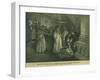 Tsar Fyodor III Burn the Books of Russian Nobility 1682, 1897-Klavdi Vasilyevich Lebedev-Framed Giclee Print