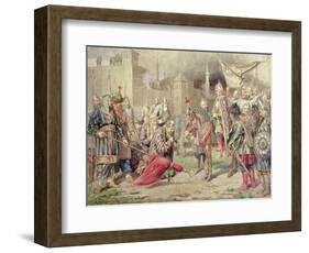 Tsar Ivan IV Vasilyevich the Terrible Conquering Kazan, 1880-Aleksei Danilovich Kivshenko-Framed Giclee Print