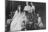 Tsar Nicholas and Alexandra Pose with Third Children before the Revolution-null-Mounted Art Print