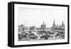 Tsar Nicholas I of Russia in Moscow, 19 August 1826-null-Framed Stretched Canvas