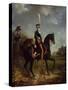 Tsar Nicholas I of Russia, When Grand Duke, Riding in Hyde Park-Alexander Ivanovich Sauerweid-Stretched Canvas