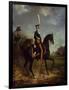 Tsar Nicholas I of Russia, When Grand Duke, Riding in Hyde Park-Alexander Ivanovich Sauerweid-Framed Giclee Print